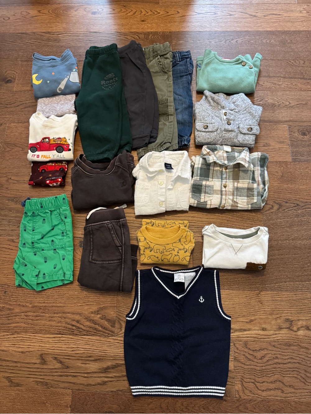 Toddler boy clothing bundle (12-18 month)